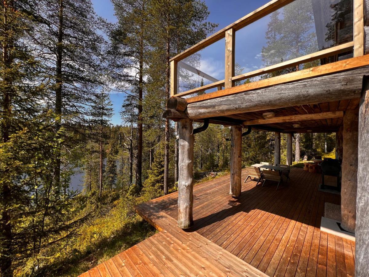 Porontima Lake House In Pure Rukatunturi Nature Экстерьер фото