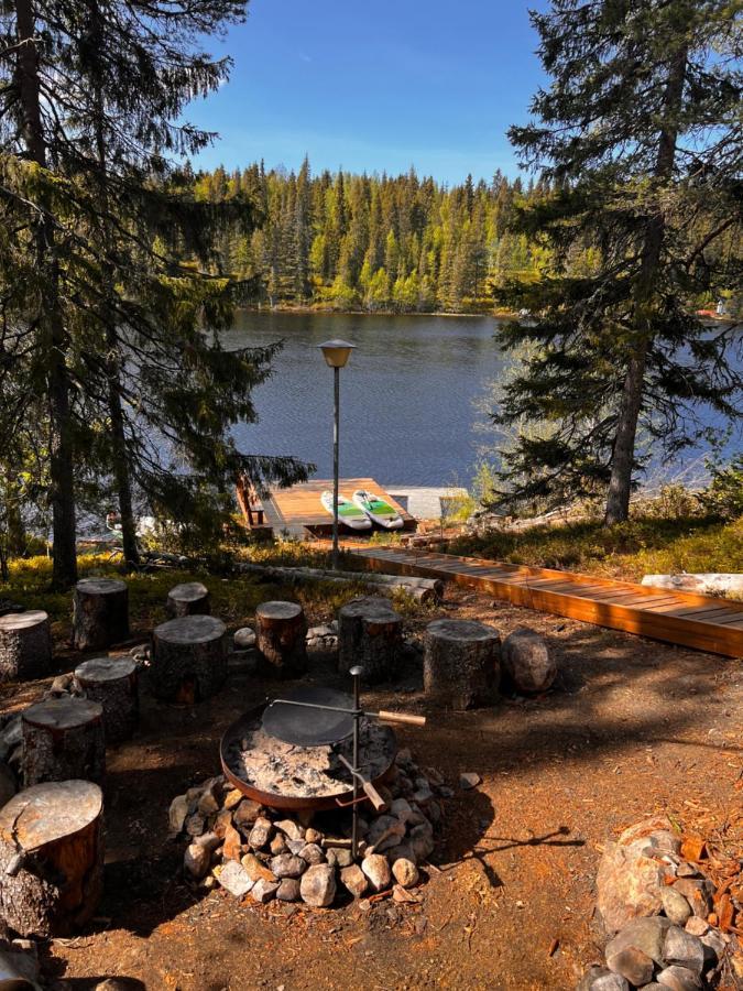 Porontima Lake House In Pure Rukatunturi Nature Экстерьер фото